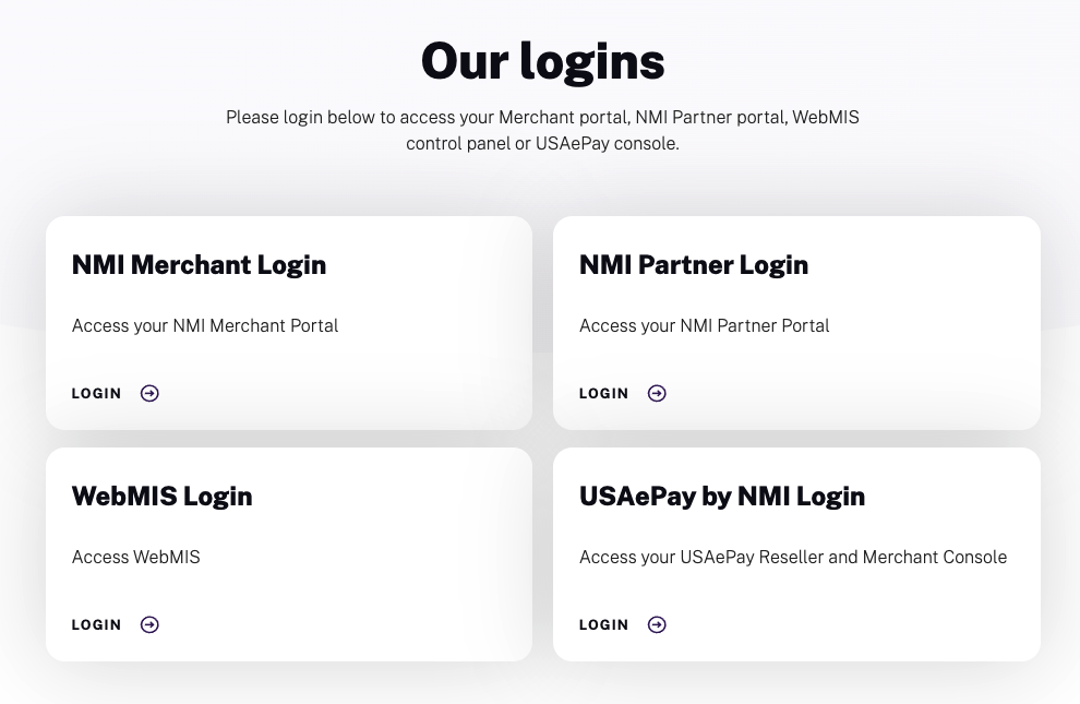 New USAePay Points of Access - USAePay Help